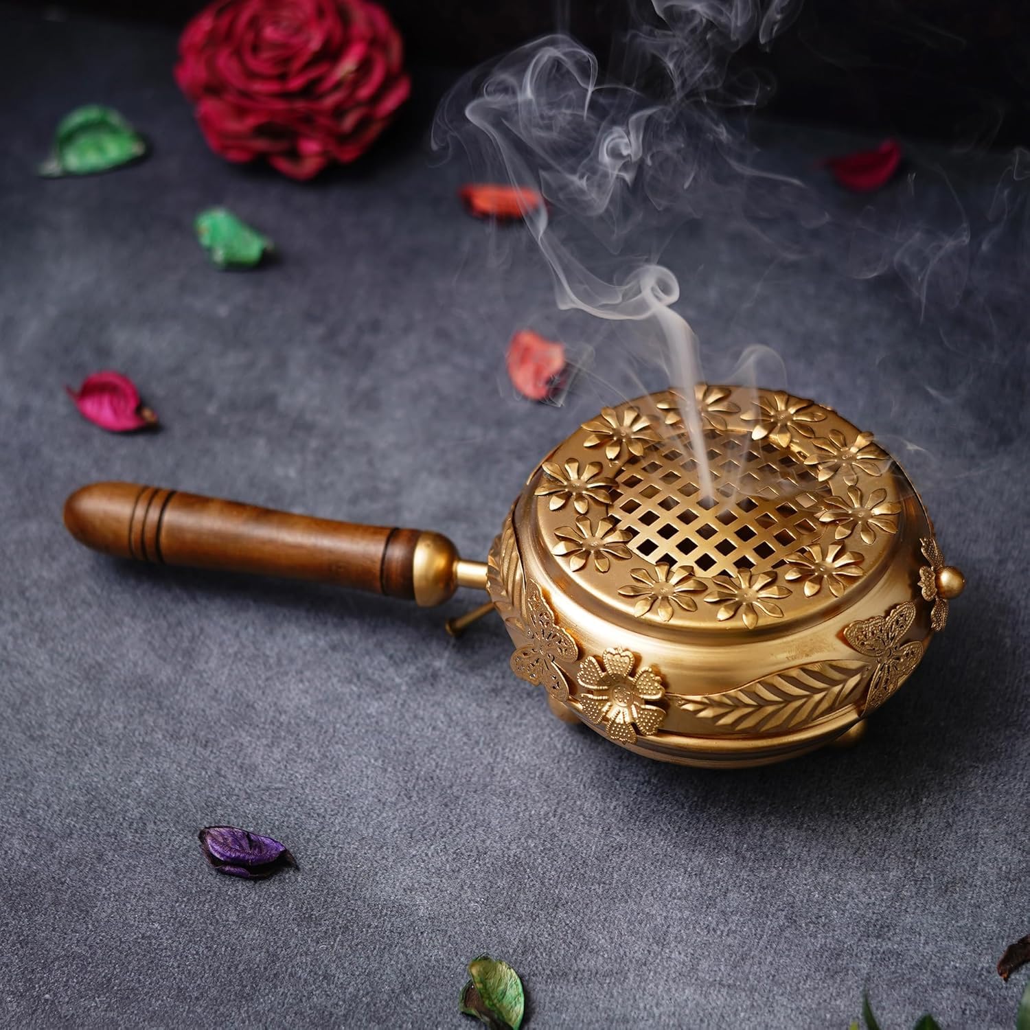 See full amazon price history chart for Sanvatsar Metal Incense Burner Butterfly Loban Dani Dhoop Dani Aarti Metal Loban Dhoop Dani/Dhoop Dani Burner for Home Office Temple Puja (Round) Metal,Gold Polished (Gold - 10.5 inches) Sanvatsar Metal Incense Burner Butterfly Loban Dani Dhoop Dani Aarti Metal Loban Dhoop Dani/Dhoop Dani Burner for Home Office Temple Puja (Round) Metal,Gold Polished (Gold - 10.5 inches) (B0DFM7VPTD) Amazon Price History, Amazon Price Tracker