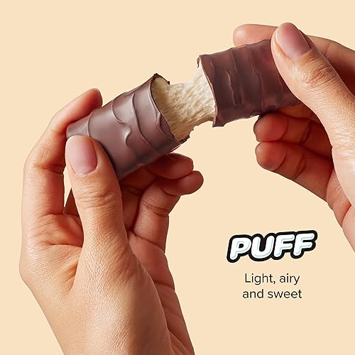 Miniatura 6 de Built Bar, Barras de proteína Puff, sabor mantequilla de maní Puff, aperitivos con 17g de proteína, barras para llevar, solo 150 calorías, 6g de