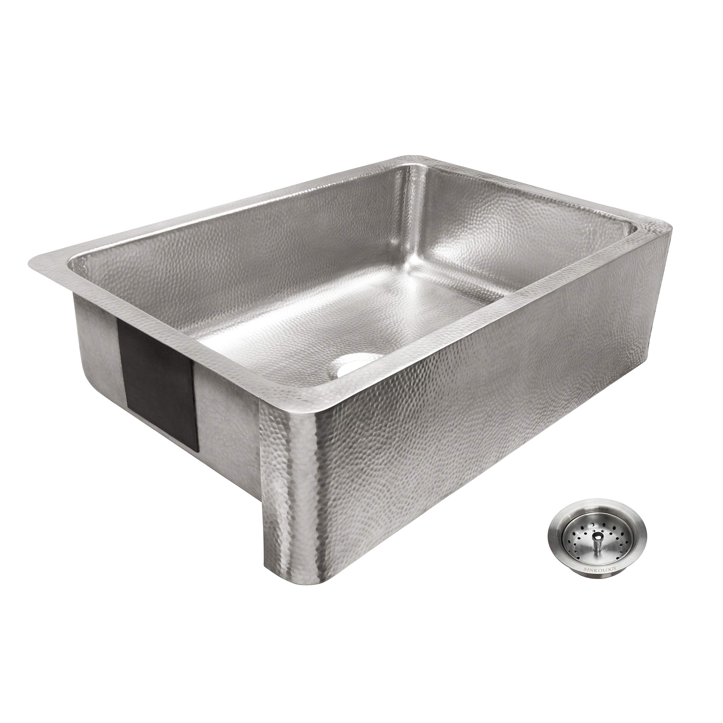 Buy Sinkology SK70133HSBAMZB Percy Farmhouse 32 in. Single Brushed