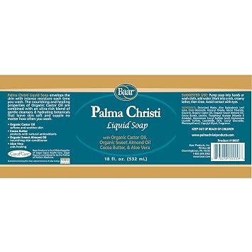 Baar Palma Christi Liquid Soap, 18 oz.