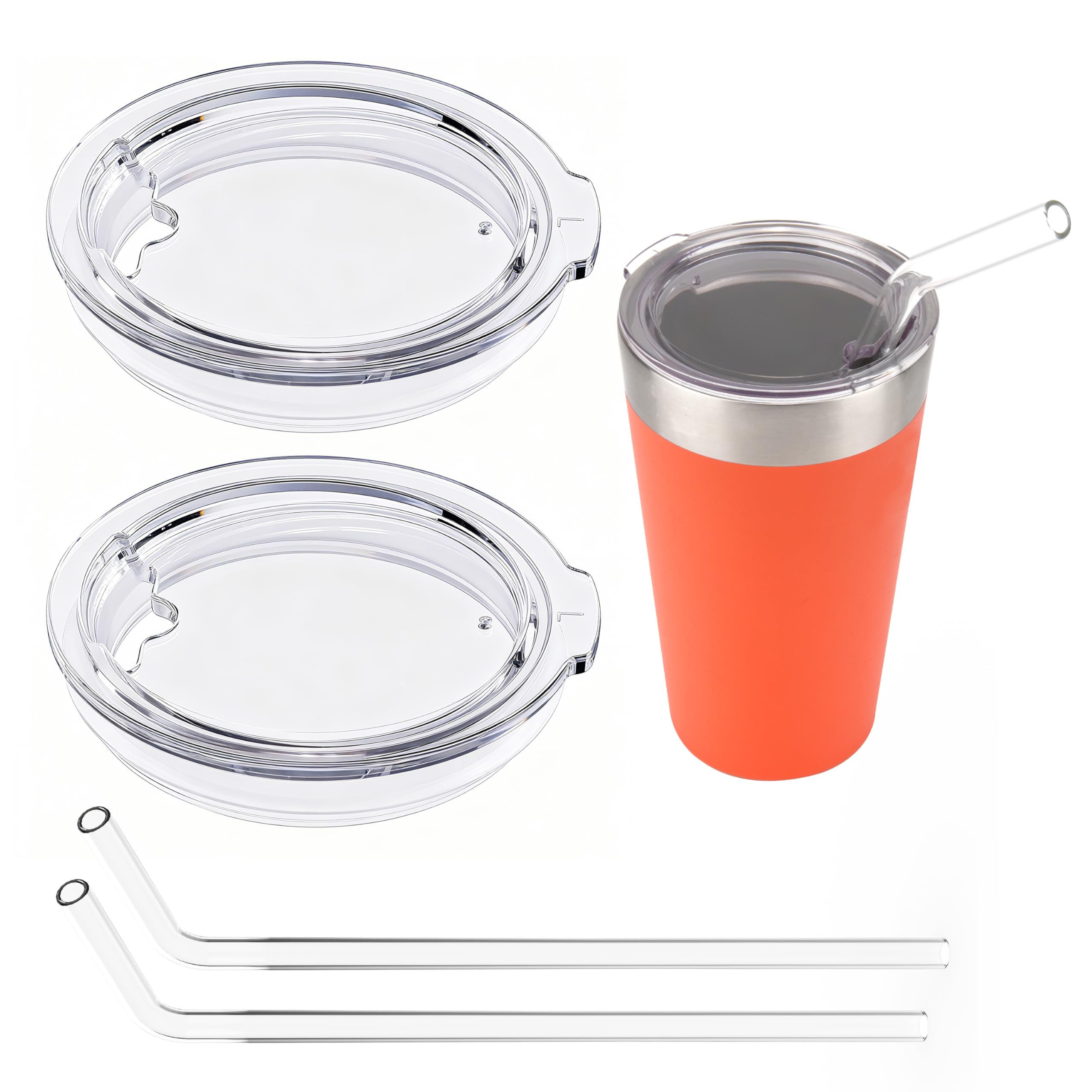 Couvercle pour Stanley 473 ml lot de 2 accessoires réutilisables