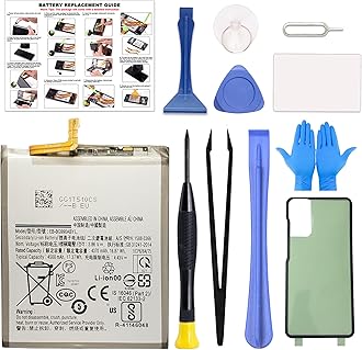 Compatible with Galaxy S21 FE Battery Replacement, EB-BG990ABY New 0 Cycle Battery for Samsung Galaxy S21 FE G990U/U1/B/W/E with Installation Instruction & Repair Toolkit