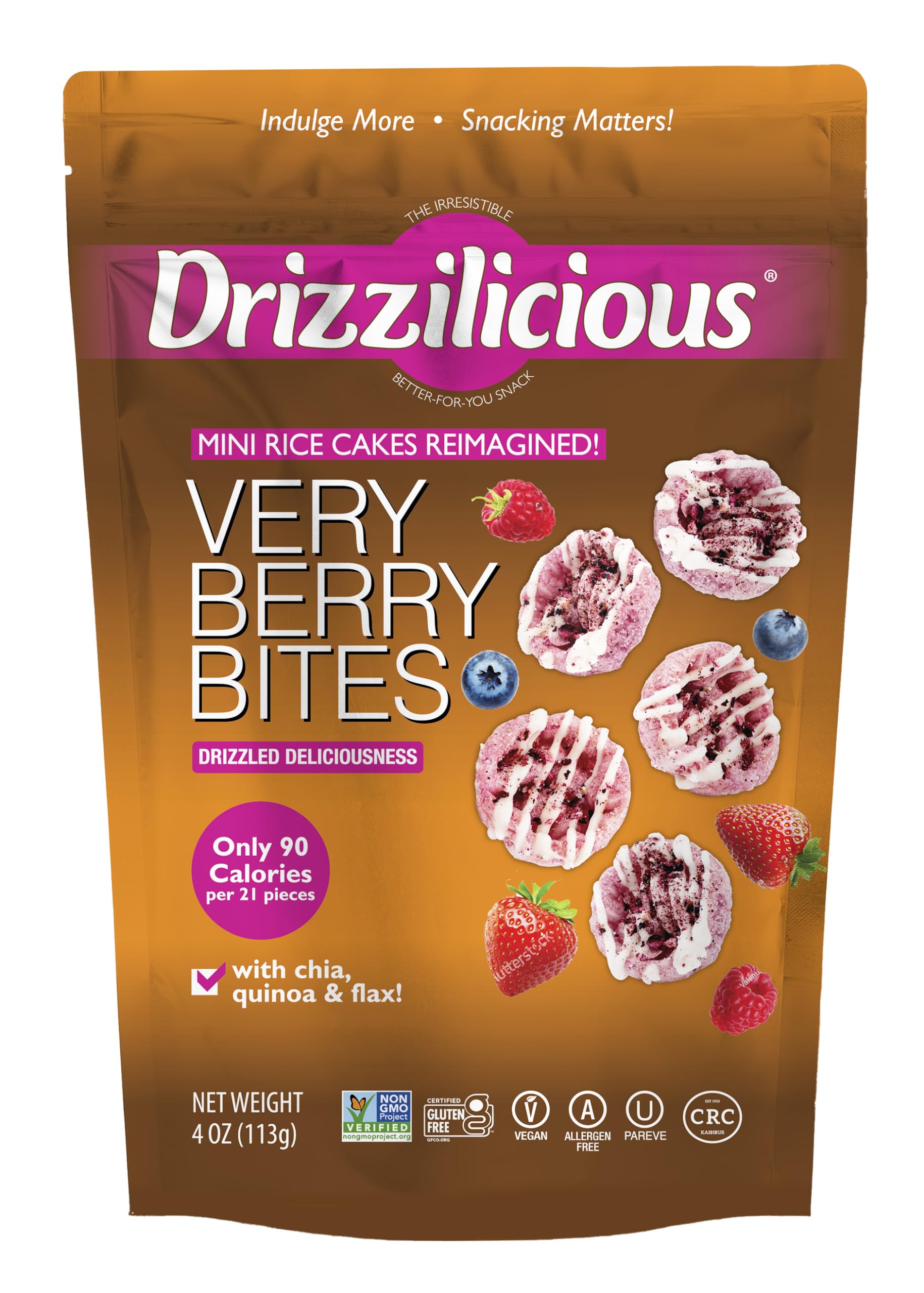 Drizzilicious Very Berry 2 x 113g