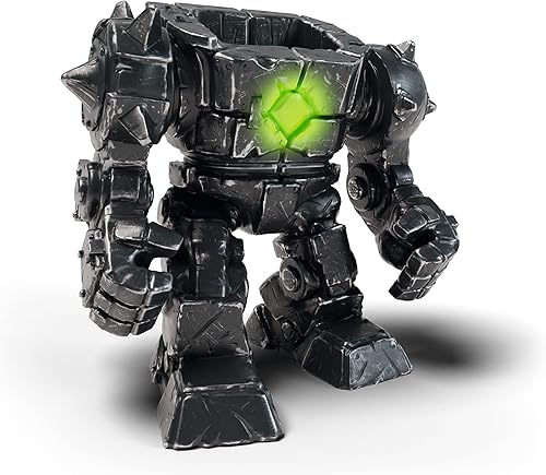 Vista 29 de Schleich Eldrador - Robot monstruo de juguete de 3 piezas para niños y niñas a partir de 7 años, mini criaturas Eldrador Shadow Ice Robot, multicolor