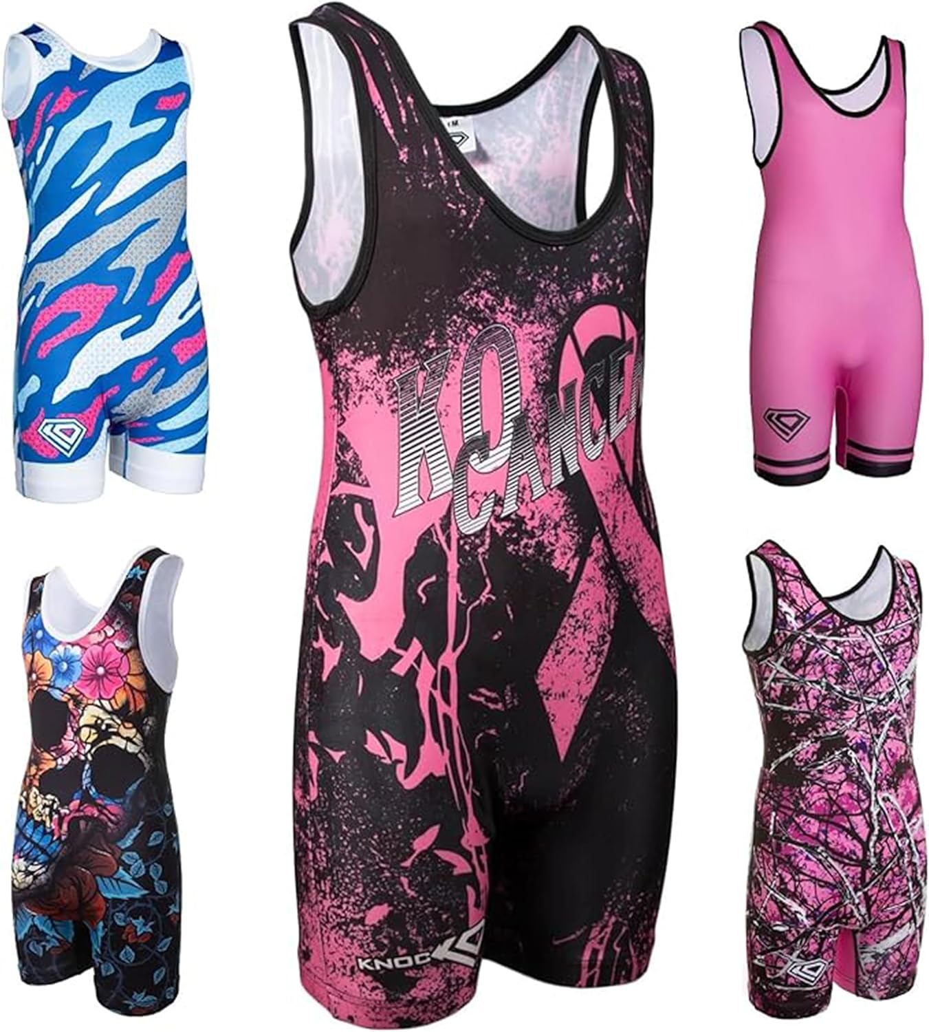 Unisex Wrestling Singlets for Adults, Funny, Novelty, & Holiday Singlets for Men & Women, Adult Sizes XS-3XL