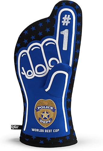 Vista 9 de YouTheFan Manopla de horno bombero #1