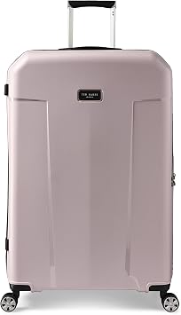 Ted Baker Flying Colours Hardside Trolley Collection, Blush Pink, L, Luggage