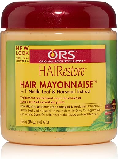 Organic Root Stimulator Hair Mayonnaise Treatment, 16 oz (Pack of 4)