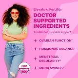 Pink Stork Fertility Support Sweets - Organic Fertility Supplements for Hormone Balance and Conception - Zinc, Folate, Vitamin B6 - Strawberry Pomegranate, 30 Count