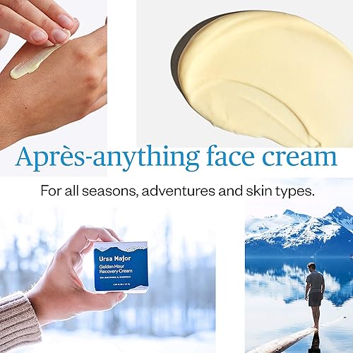 Miniatura 4 de Ursa Major Golden Hour - Crema hidratante facial  Crema de recuperación vegana para hidratación facial diaria  Reparación e hidrata  Fórmula natural