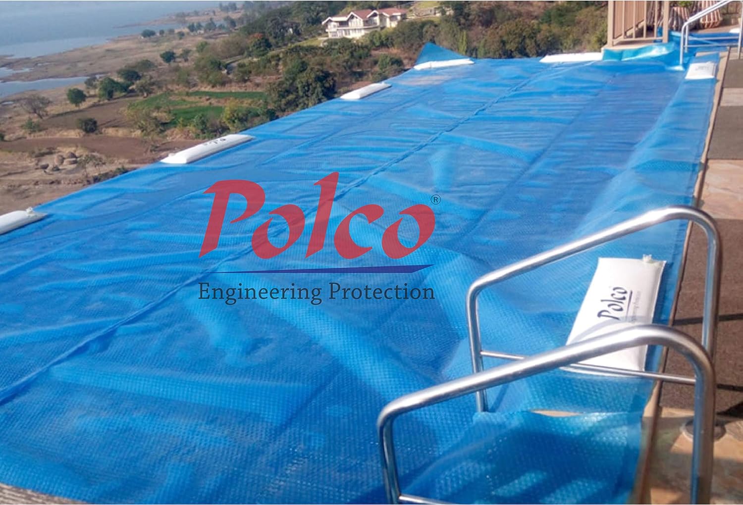 polco engineering protection swimming pool coversBlue Amazon.in