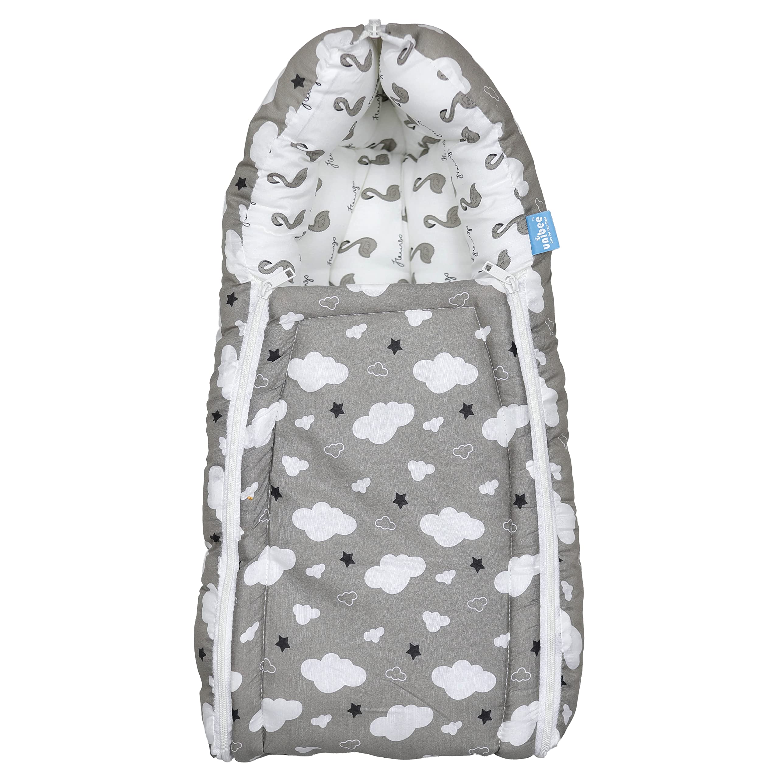 Buy UNIBEE Cloudee 3 in 1 Quilted Cotton Baby Carry Bed Cum ing Bag and