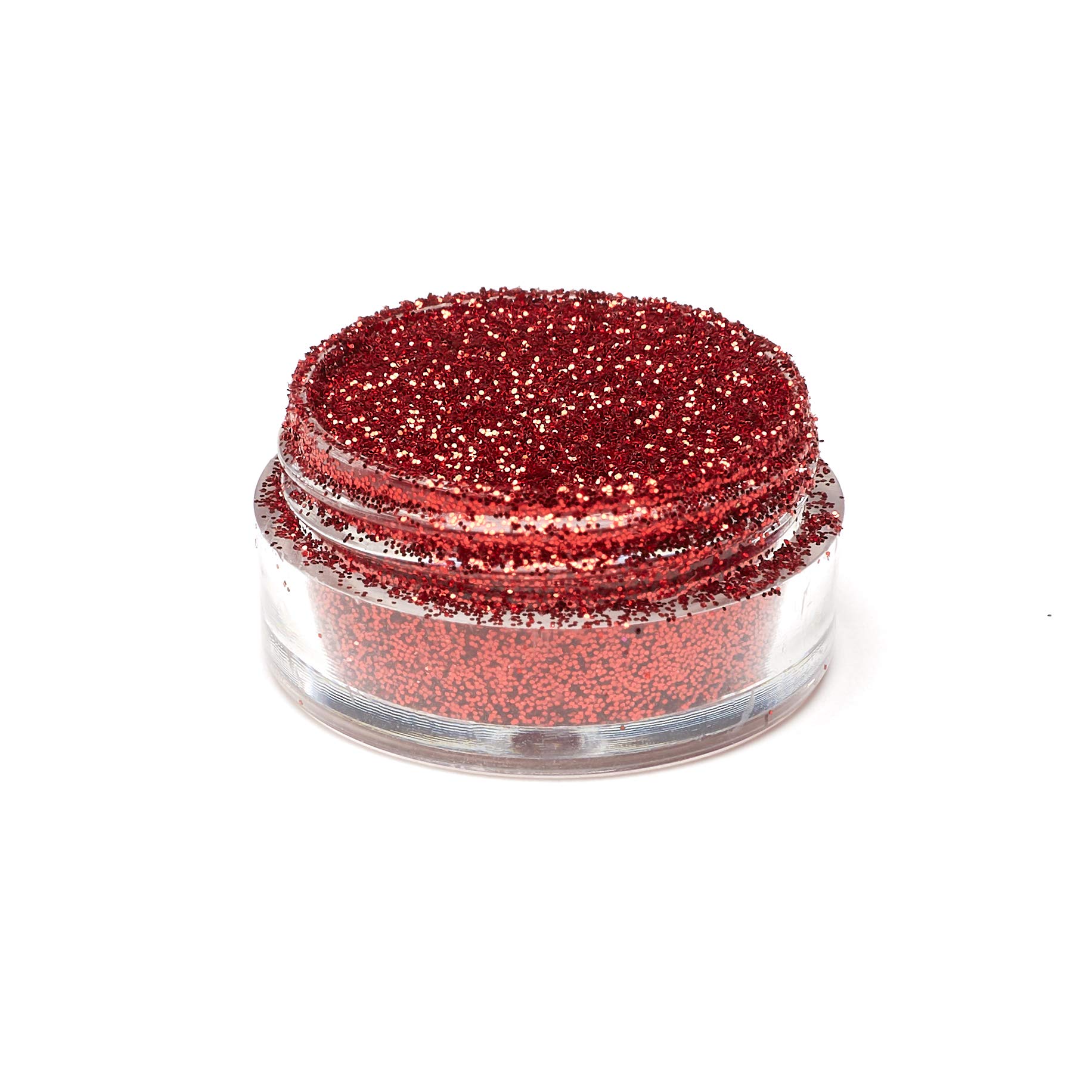 Ultra Fine Glitter/Nail Art Floristry Dust/Wine Glass & Crafting Glitters/Card Making Supplies / 0.008" Pack of Glitter 10g 25g 50g 100g (Red, 10g)
