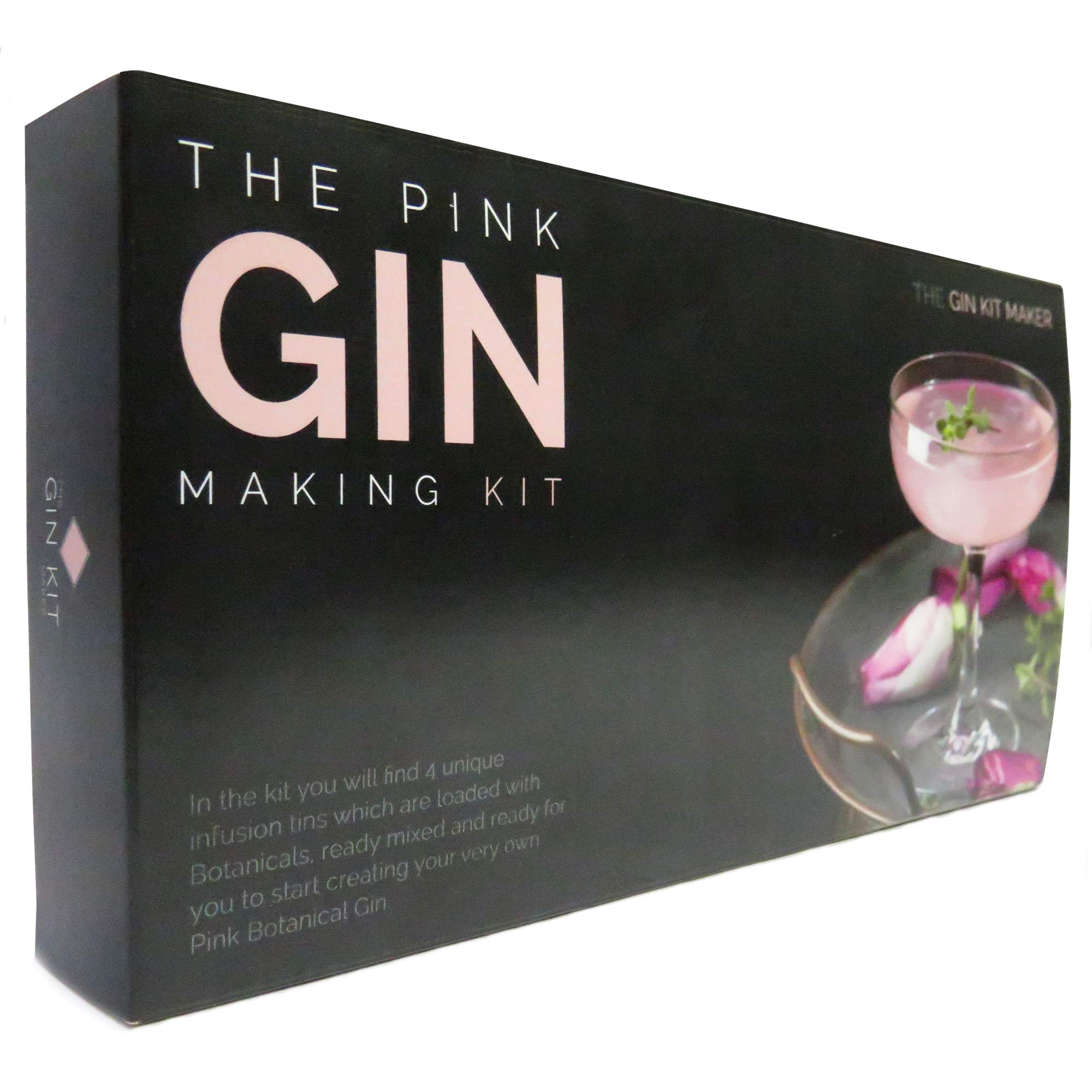 Buy Pink Gin Gift Set Make Your own Pink Gin. Flavoured Gin Gifts for