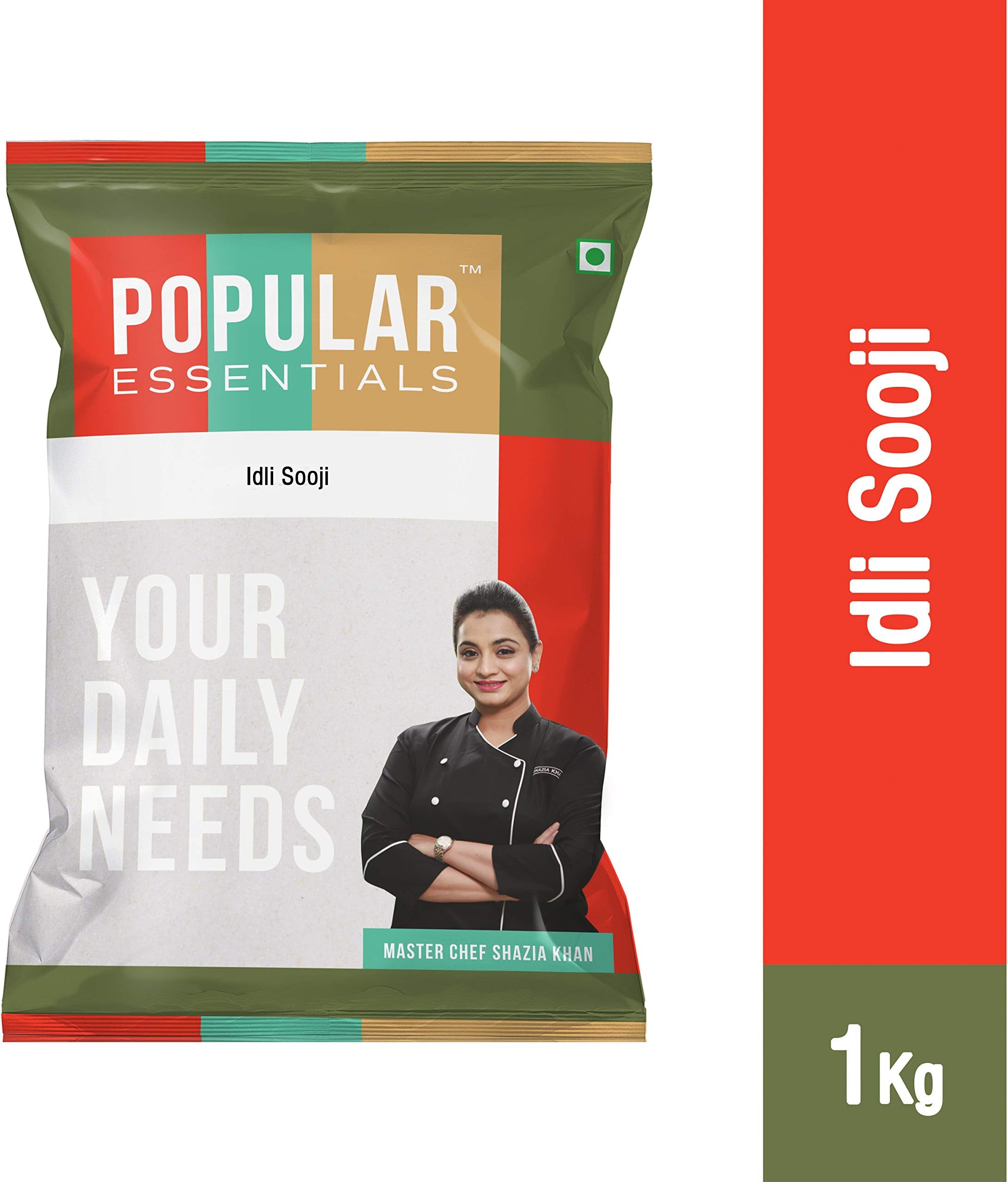 Popular Essentials Idli Sooji, 1kg