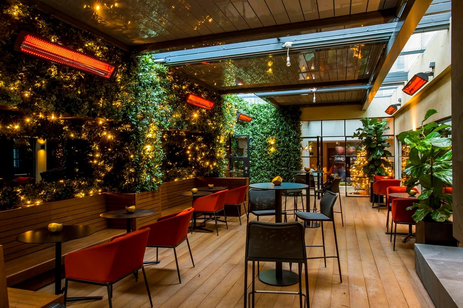 Bromic Tungsten Smart Heat 6000W Electric Patio Heater – Dual Element Infrared, 220V-240V, Black Finish – BH0420033