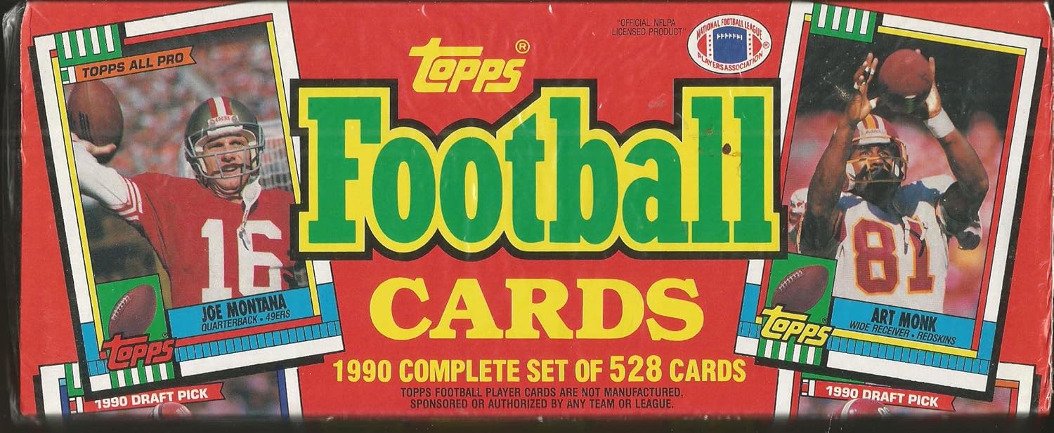 1990 Topps Football Cards - Complete Factory Set