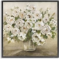 Vista 34 de Stupell Industries Ramo de flores de aster floreciente, pintura de ramo morado suave, arte de pared enmarcado, diseño de Carol Robinson