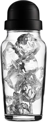 Miniatura 5 de Godinger Coctelera de cóctel coctelera de Martini coctelera de vidrio hecha en Italia 19 onzas