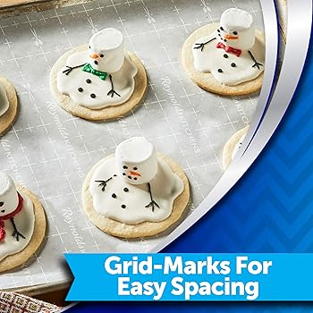 Reynolds Kitchens Parchment Paper Roll with SmartGrid, 3 Packs of 50 Square Feet, (150 Square Feet Total)