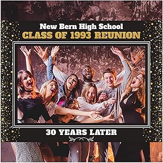 Graduation Reunion Photo Booth Frame, Class Reunion Party Selfie Station, Personalized College Photo Frame 20 years Reunion, Custom Party Selfie Booth, Handmade Photo Booth Prop Size 36x24 48x36
