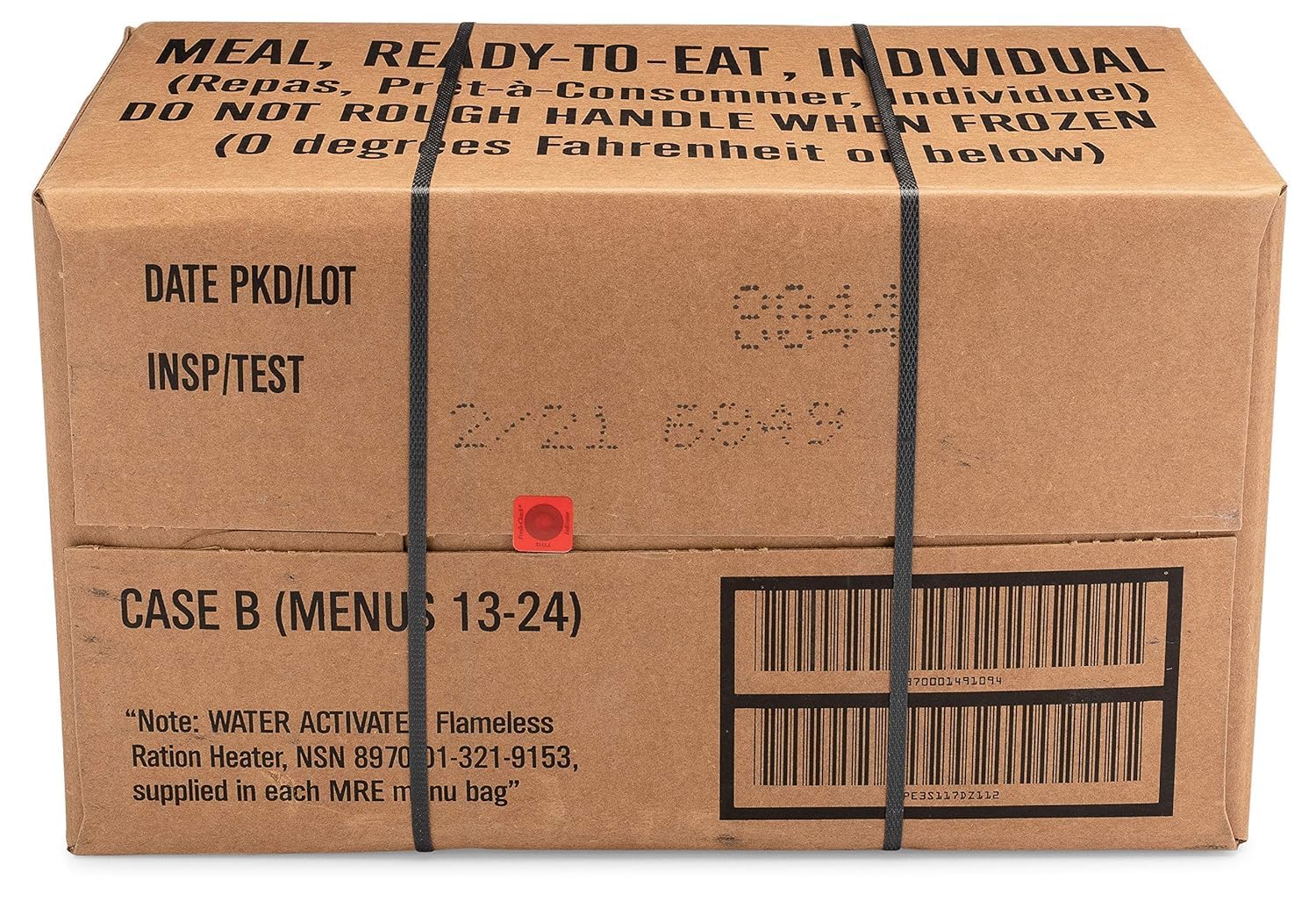 U.S. Meals Ready to Eat (Variety Pack of 12) – Nutritional Emergency Food Rations 2025 or Better - Freeze Dried Food w/Flameless Heater, Entree,& More - MRE Kit for Emergency Survival, Hunting, & More