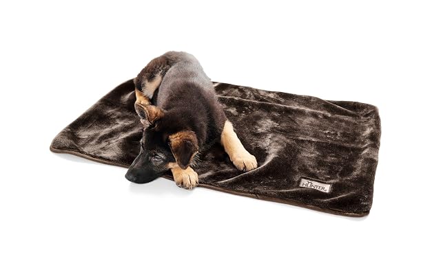 Foto 4 de 4 de HUNTER Konstanz - Manta para Perro (100 x 70 cm), Color marrón