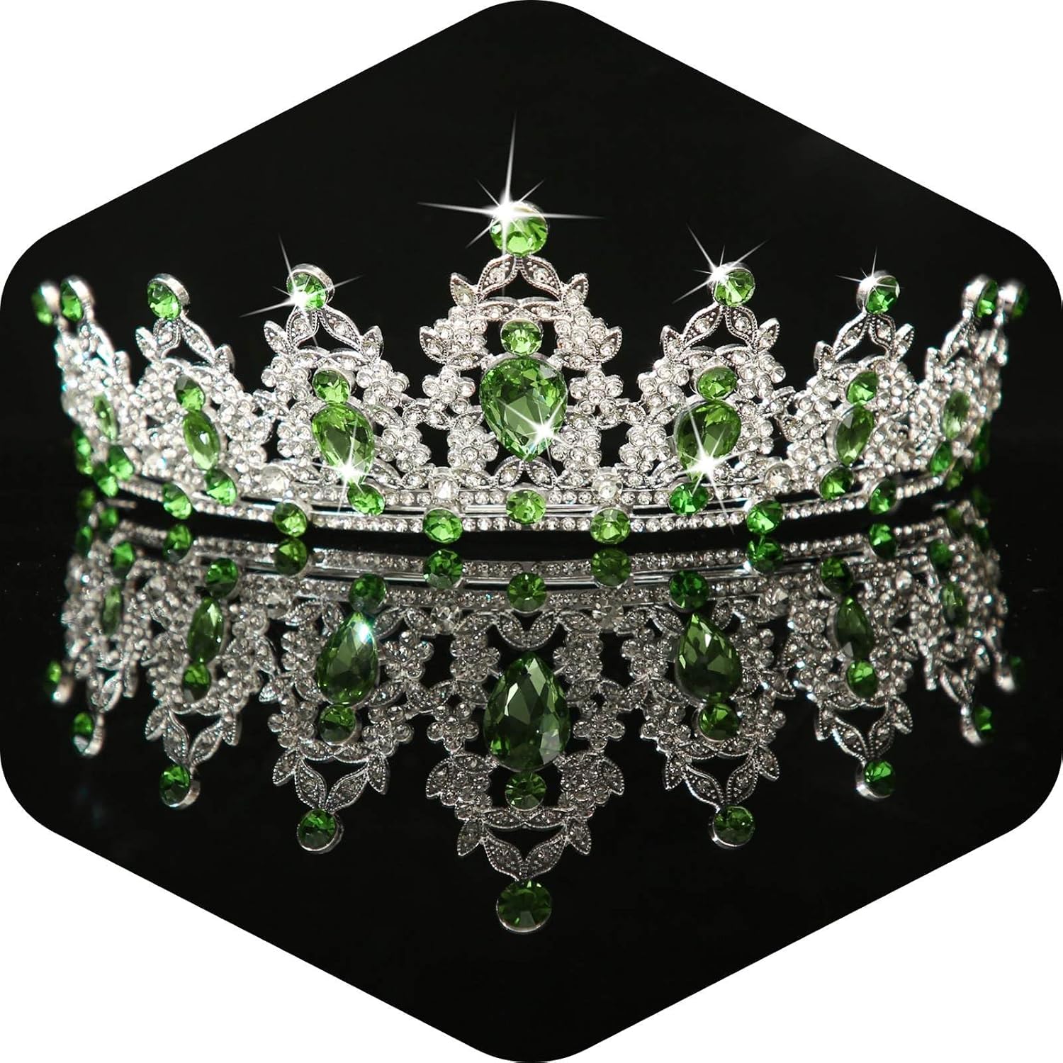 Kamirola - Queen Crown and Tiaras Princess Crown for Women Crystal Headbands for Bridal, Princess for Wedding and Party