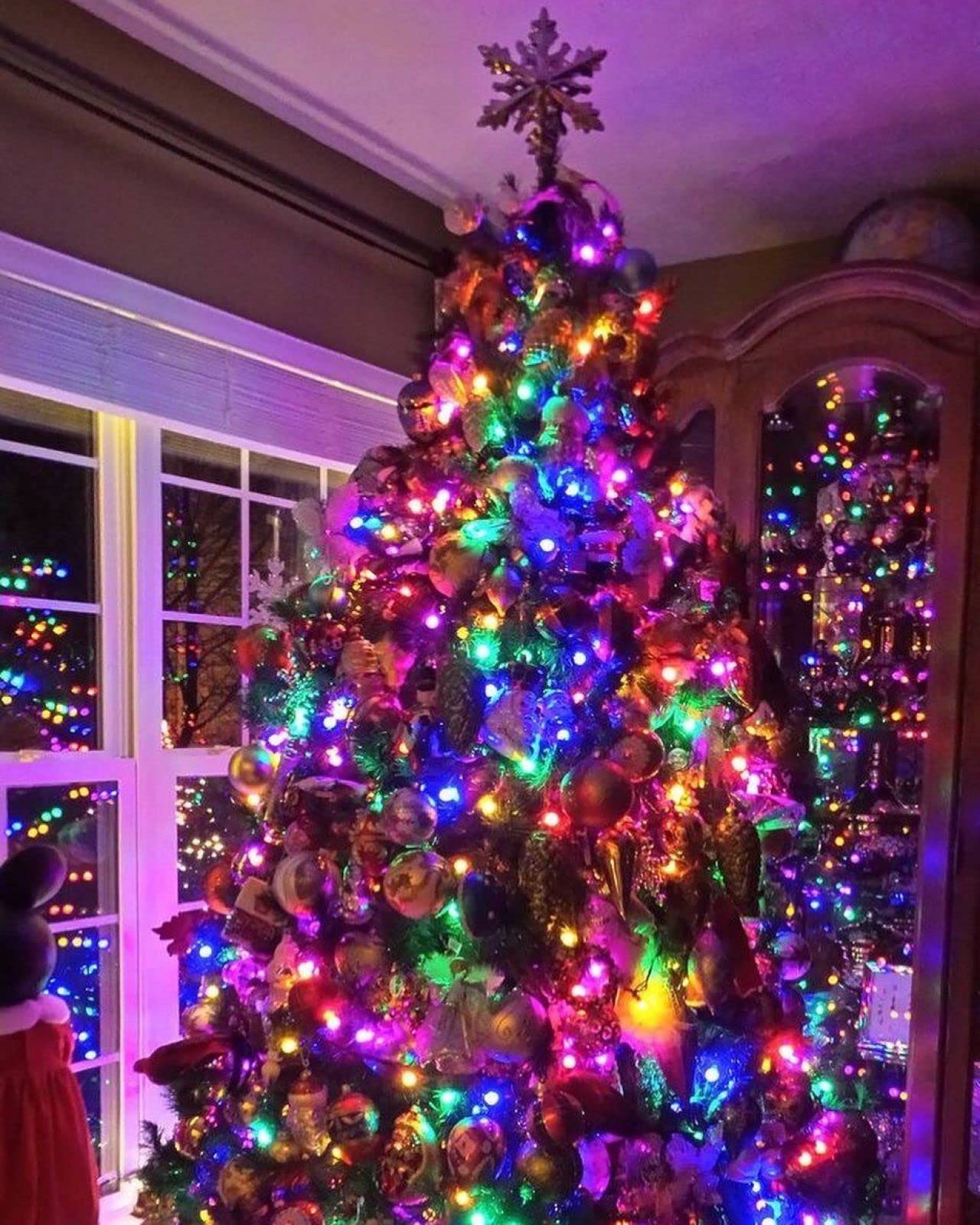 Peinture diamant arbre de Noël 5D à réaliser en famille au coin du feu pour les fêtes