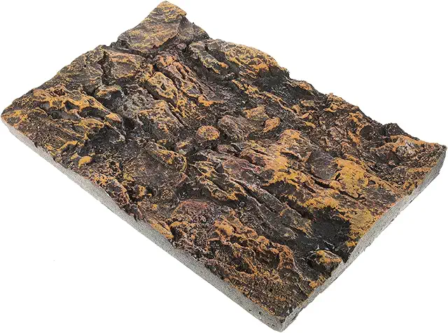 INOOMP Reptile Tank Background - Natural Stone Backwall for Aquariums & Terrariums