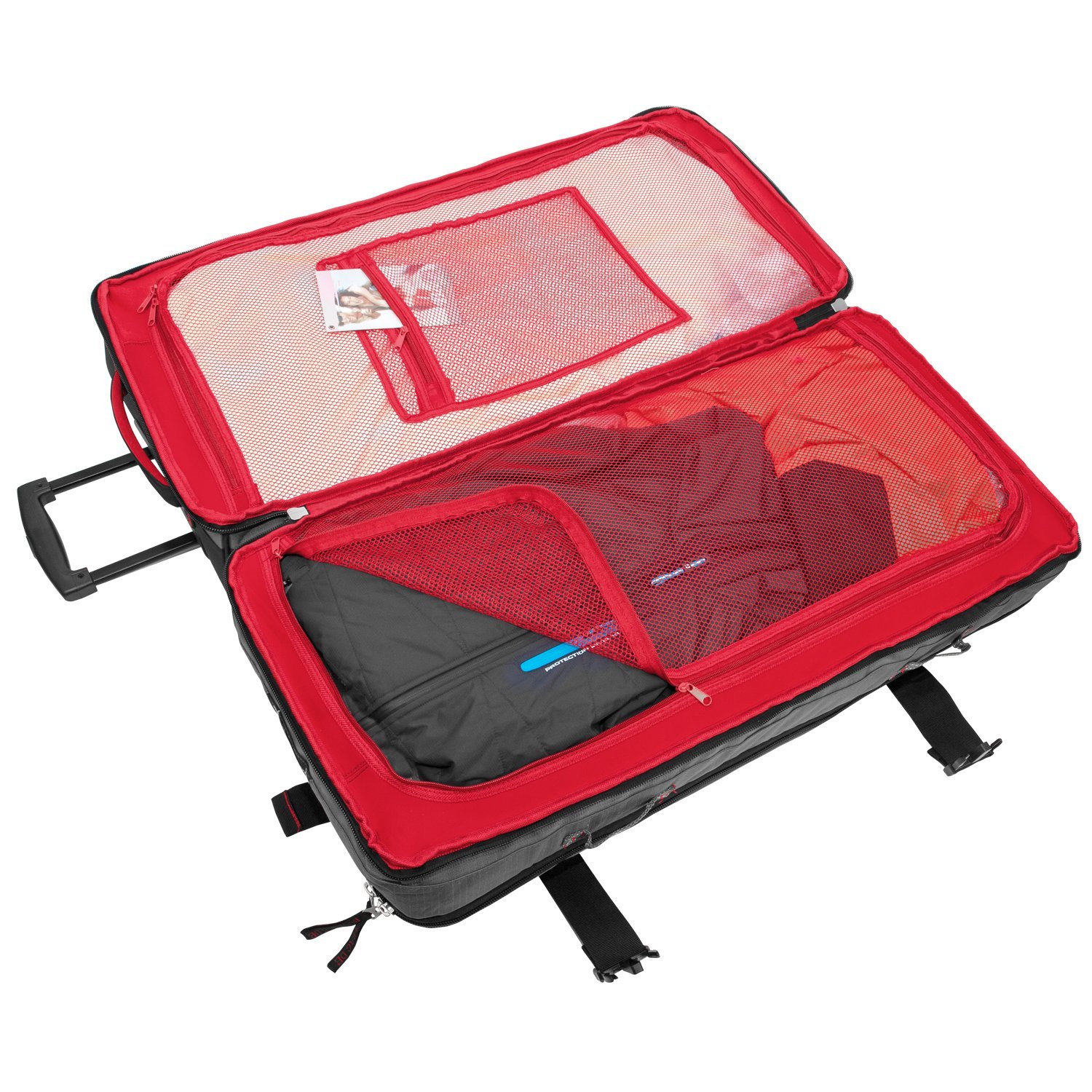 Reisetrolley 110 Liter Reisetasche - Grau / Schwarz
