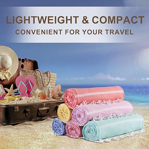 Miniatura 6 de Genovega Toallas turcas de playa para piscina, sin arena, empacables, únicas ideas de feliz cumpleaños, papá, papá, marido, hermano, tío abuelo de