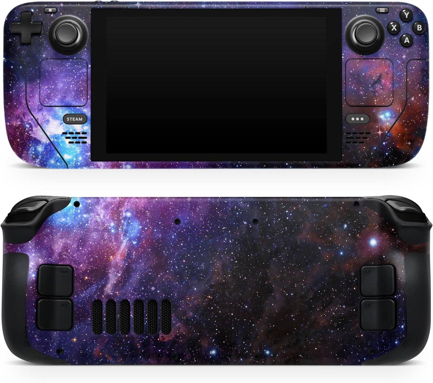 Compatible with Steam Deck - Skin Decal Protective Scratch-Resistant Removable Vinyl Wrap Cover - Glowing Deep Space