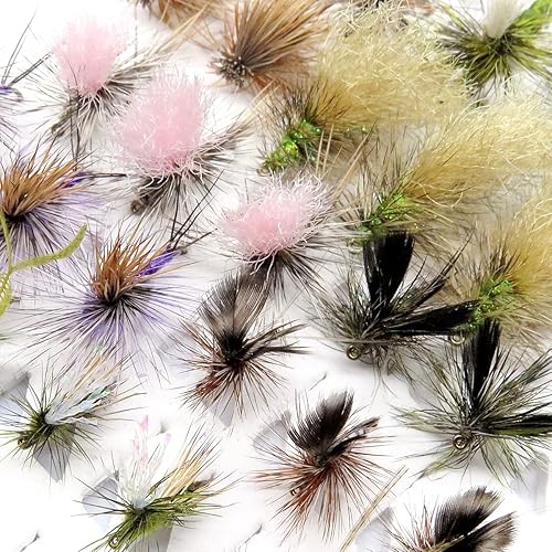 Miniatura 5 de Premium Trout Assortment - The Best Fly Fishing Flies Mix - Dry Flies Nymphs Emergers and Midges