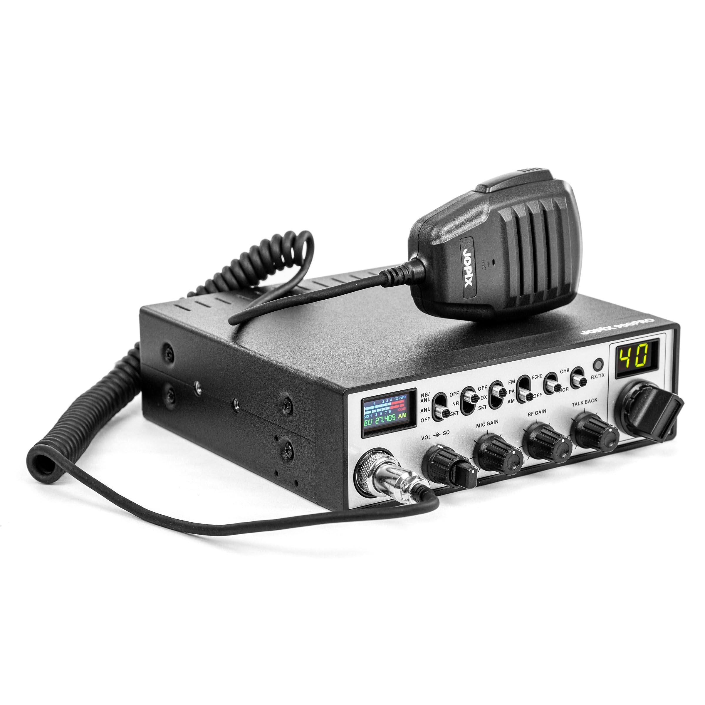 CB radio station JOPIX 900PRO 40CH, AM/FM, 4W, ASQ, 12-24V