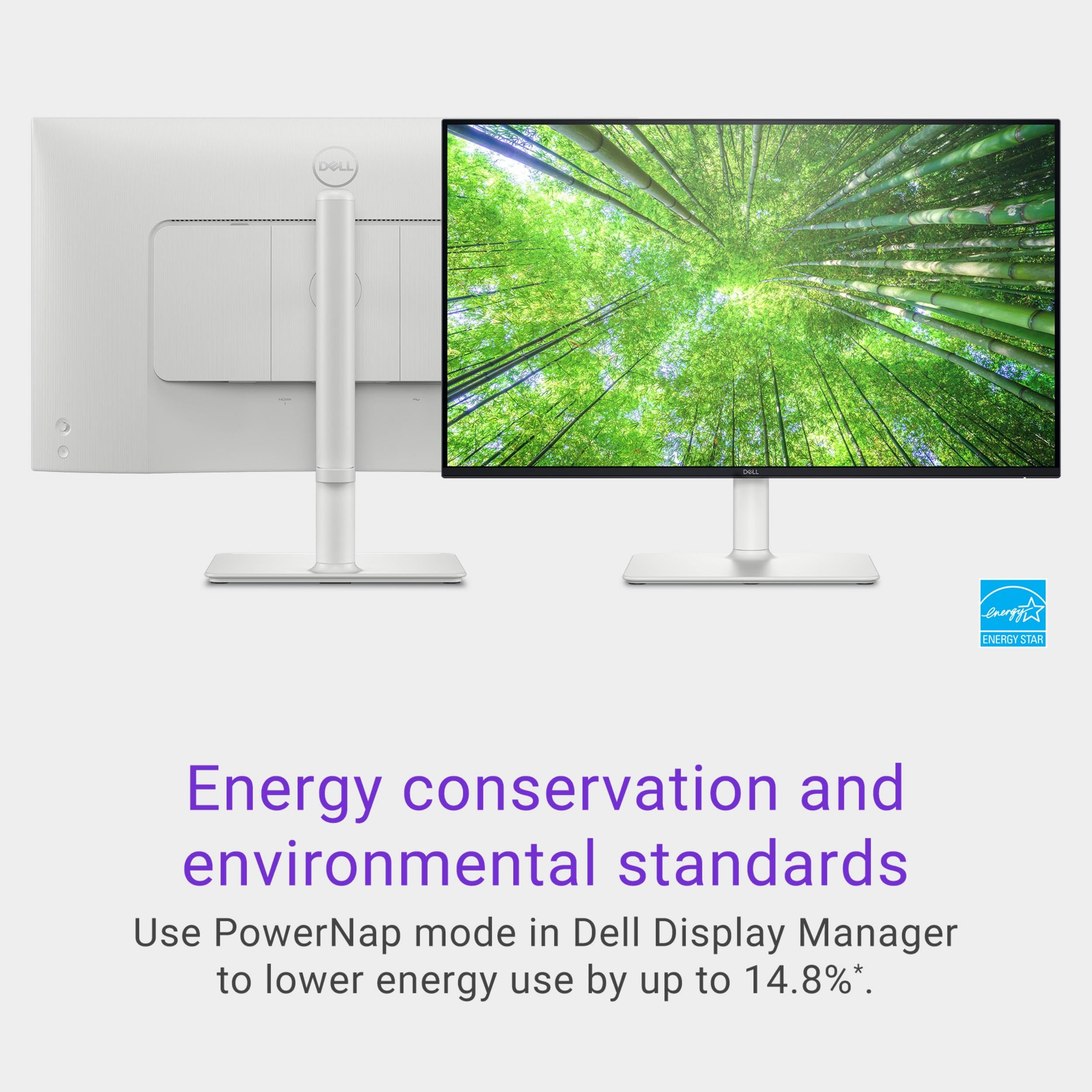 Dell S2725HS 27 Inch Monitor, FHD (1920x1080) Display, 100Hz Refresh Rate, 1500:1 Contrast Ratio, TÜV Rheinland Eye Comfort 4 Star, Integrated 2x5W Speaker, Height/Tilt/Swivel/Pivot- Ash White Color