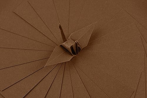 Miniatura 97 de Papel de origami naranja Origami de 6 x 6 pulgadas, 100 hojas de papel cuadrado de doble cara, papel de color, papel de color, cartulina ligera