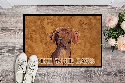 Miniatura 2 de Caroline's Treasures SC9132JMAT - Tapete Vizsla para puerta delantera, 24 x 36 pulgadas, tapete para puerta delantera, interior y exterior,