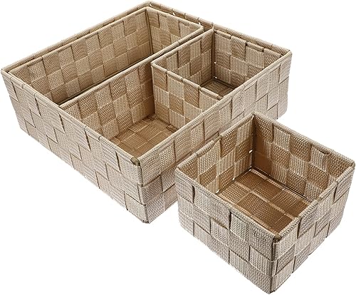 Housoutil Caja de almacenamiento de escritorio resistente con rejillas, soporte para bolígrafos, organizador de mesa en estilo organizador combinado