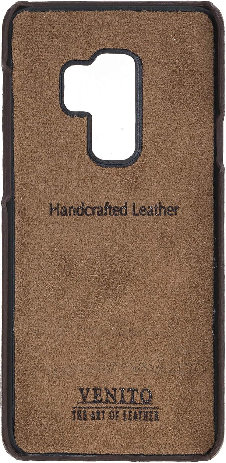 Flаѕh Sаlе Venito Florence Leather Wallet Phone Case Compatible with Samsung Galaxy S9 Plus - Extra Secure with RFID Blocking - Detachable Phone Wallet - Coffee Brown
