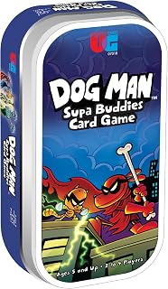 Dog Man Supa Buddies Card Game, Family Card Game, Ages 5+, 2-4 Players