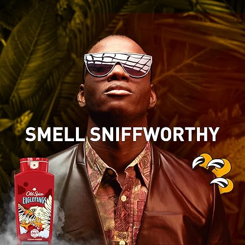 Miniatura 6 de Old Spice Gel de baño limpiador para hombres, defensa 3X, ducha fresca 247 con aroma duradero, lavado corporal y facial 2 en 1, Eaglefangs con aroma
