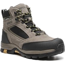 Mens 6-Inch Waterproof Soft Toe Work Boots, Slip Resistant
