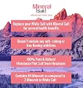 Nutroactive MineralSalt Himalayan Pink Rock Salt Fine Grain 1Kg gallery image