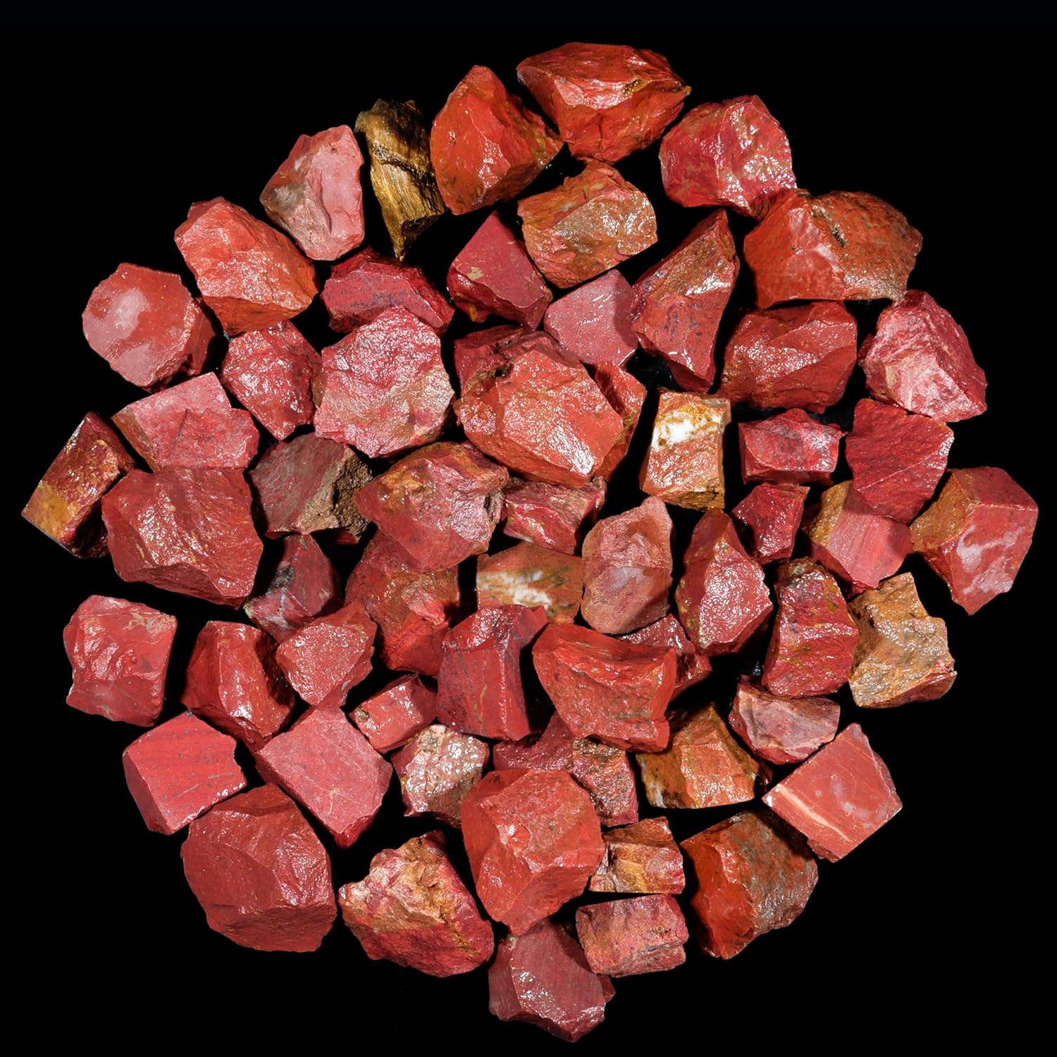 YATSKIA Red Jasper Crystals Raw Crystals Bulk Dominican