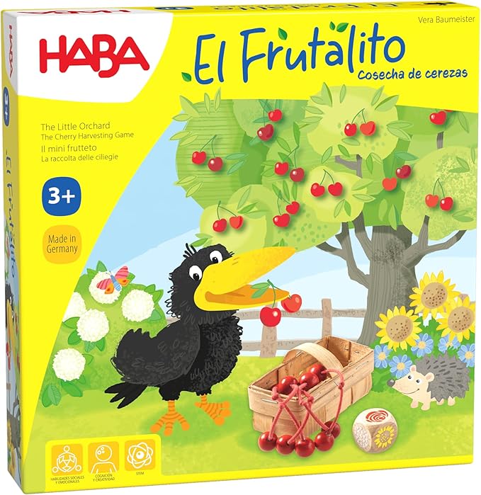 HABA - El Frutalito - Juego Infantil de Dados y Memoria