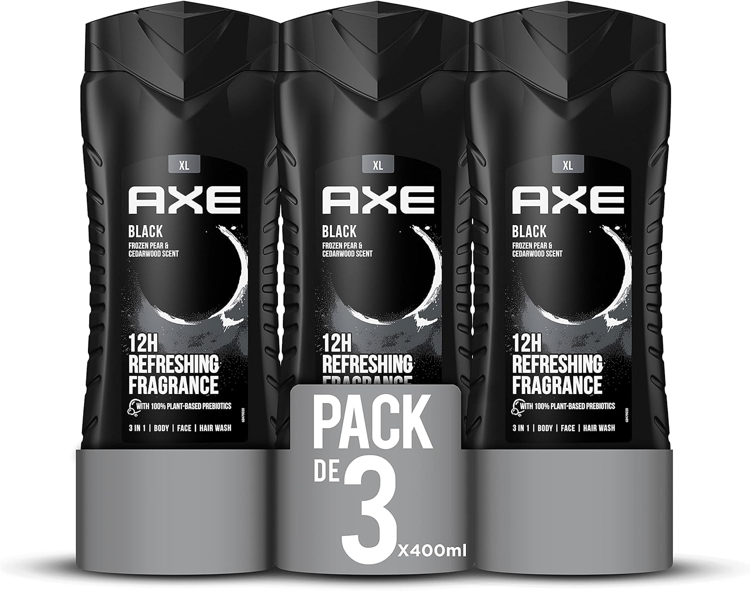 3 botes de gel de ducha Axe Black por 5,74€ (en compra recurrente)