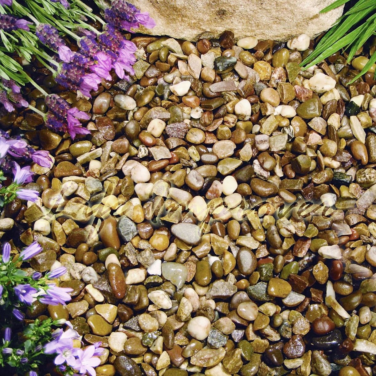 1KG Gravel Chipping Stone Slate Deter Weed Garden Patio Pathway Plant Topping - Tweed Pebbles