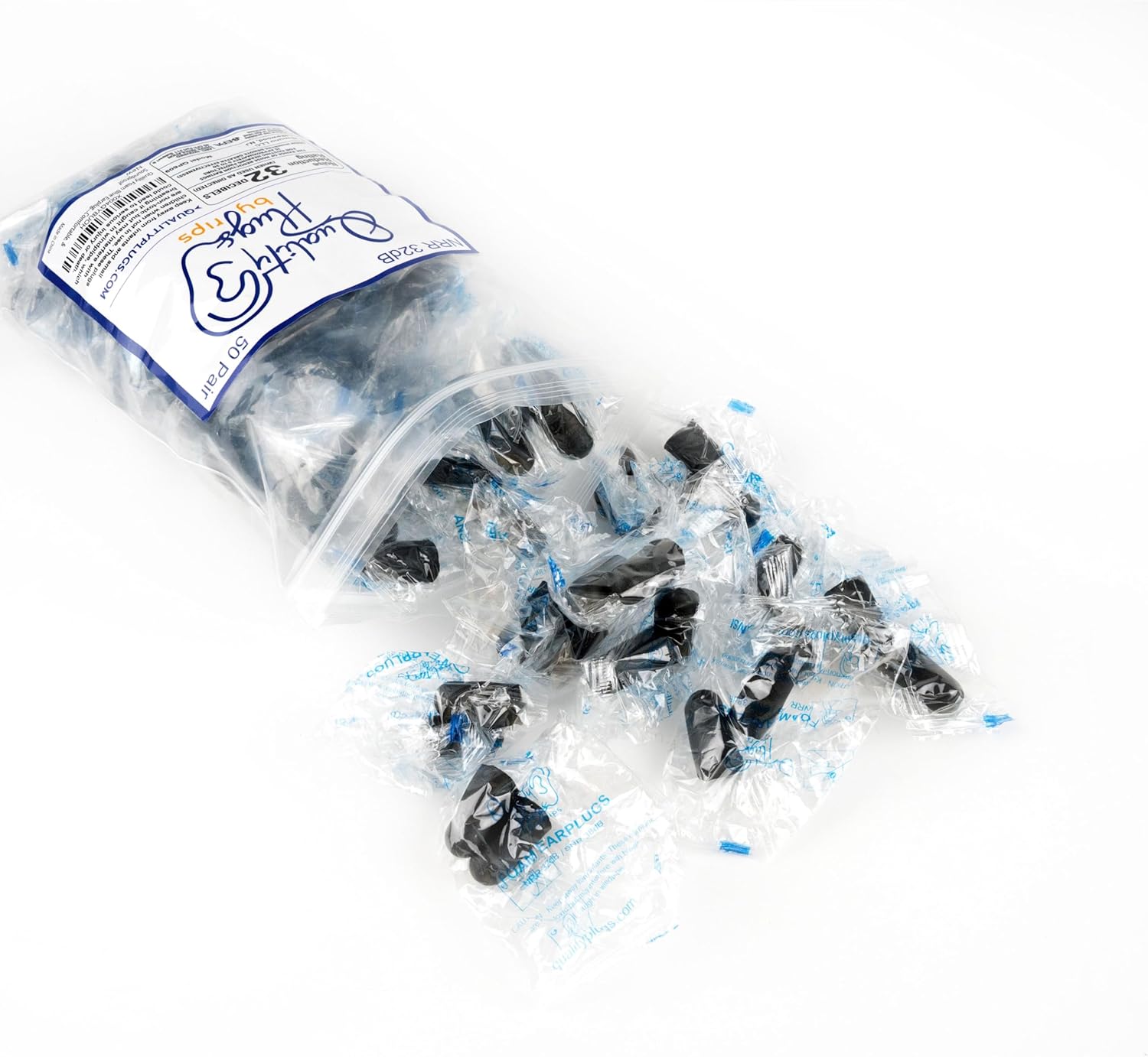 50 Pairs Disposable Foam Earplugs – 32dB Noise Reduction for Sleep, Travel & Safety 50 Pairs Disposable Foam Earplugs – 32dB Noise Reduction for Sleep, Travel & Safety