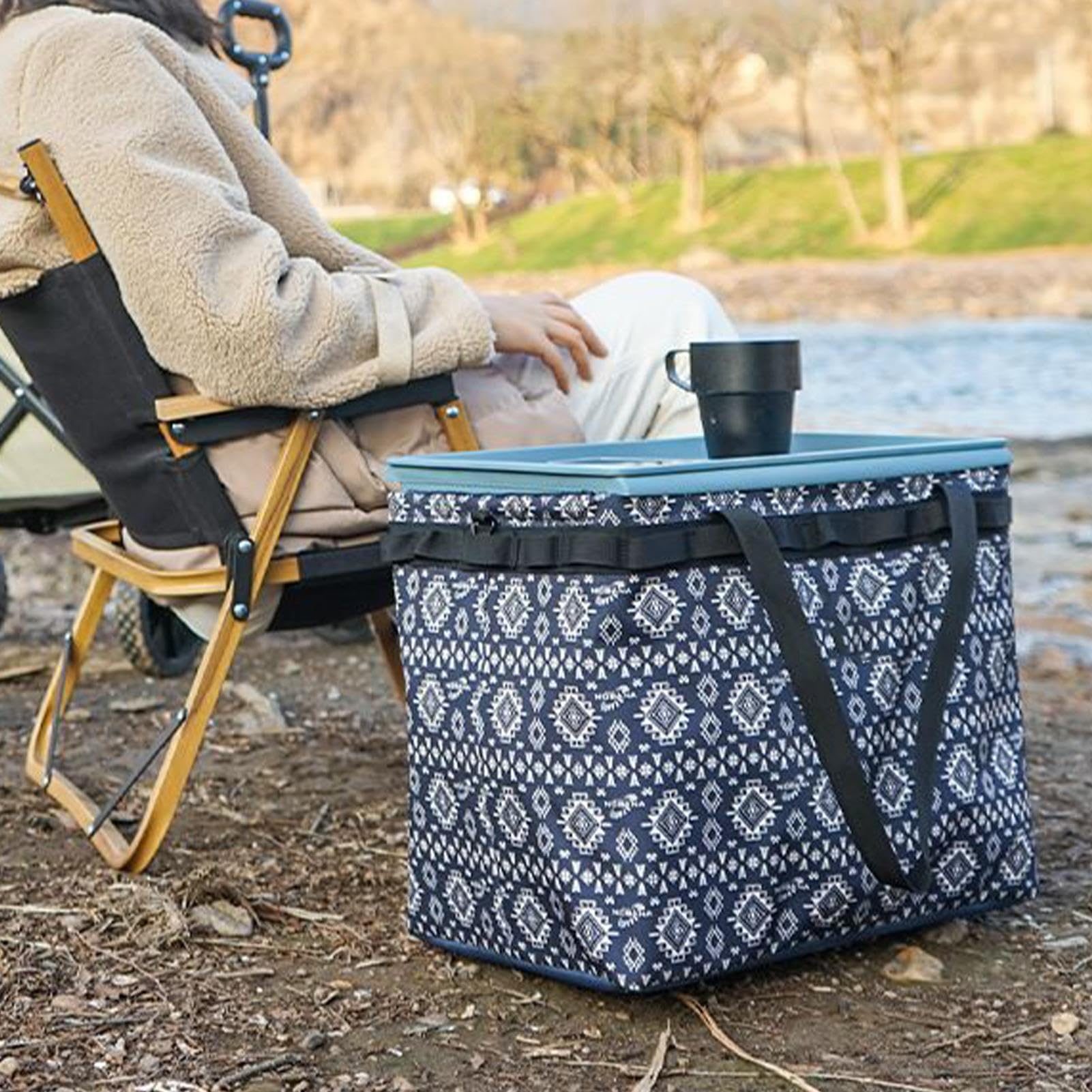 Borsa da Viaggio per Campeggio Borsa per Trekking | Borsa da Viaggio Impermeabile per Attività Outdoor, Viaggi e Organizzazione Domestica